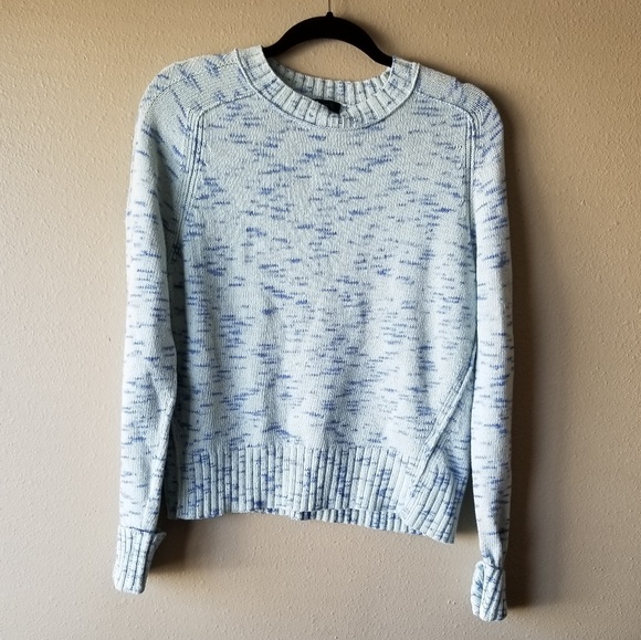 J. Crew Sweaters - J. Crew | Blue Speckled Cotton Sweater